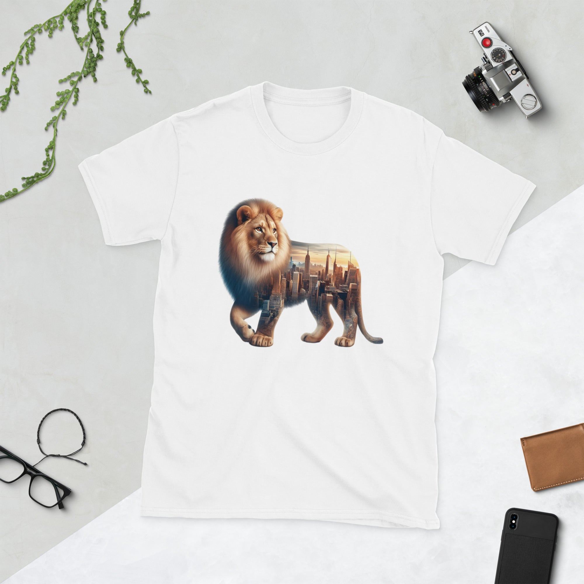 Lions in New York - T-Shirt Unisex