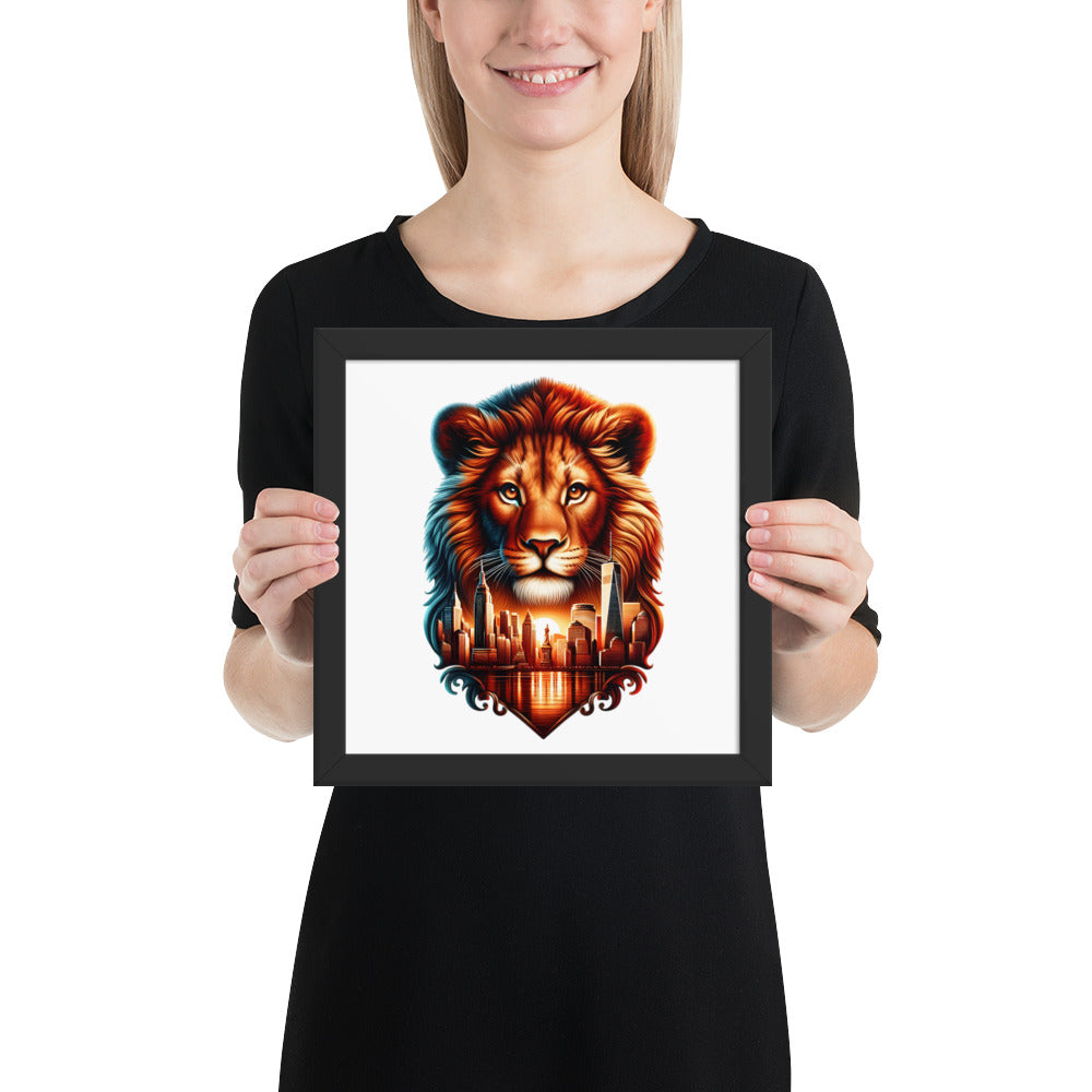 Lions in New York - Wall Art